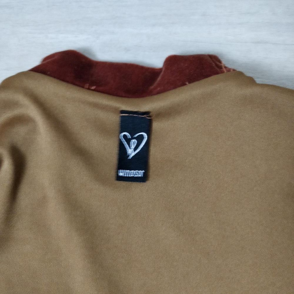 NWOT Windsor Faux velvet mini long sleeve dress - Picture 17 of 17
